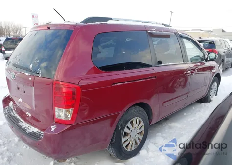 2012 Kia Sedona Lx from USA, damaged, VIN KNDMG4C79C6505100